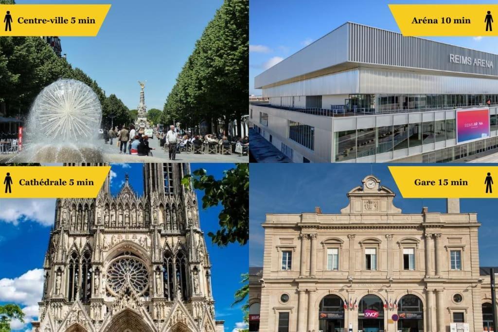 Forum Flower Spacieux T2 Au Coeur De La Ville Ρενς Εξωτερικό φωτογραφία